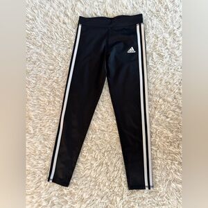 Adidas Kids Leggings with White Stripes